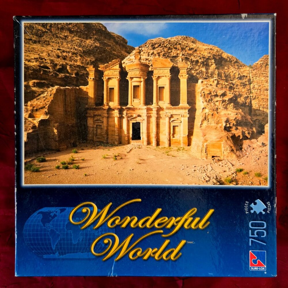 Petra, Jordan, 750 piece puzzle, The Canadian Group, Sure-Lox